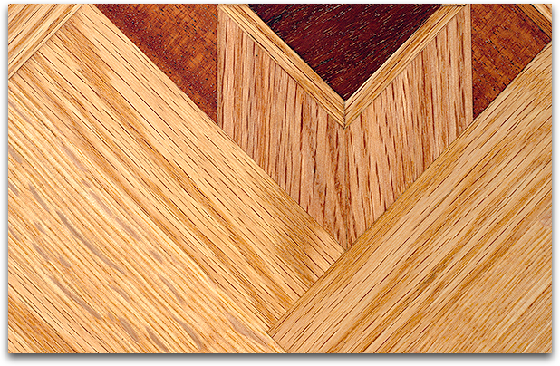 Detail of Study in Oak